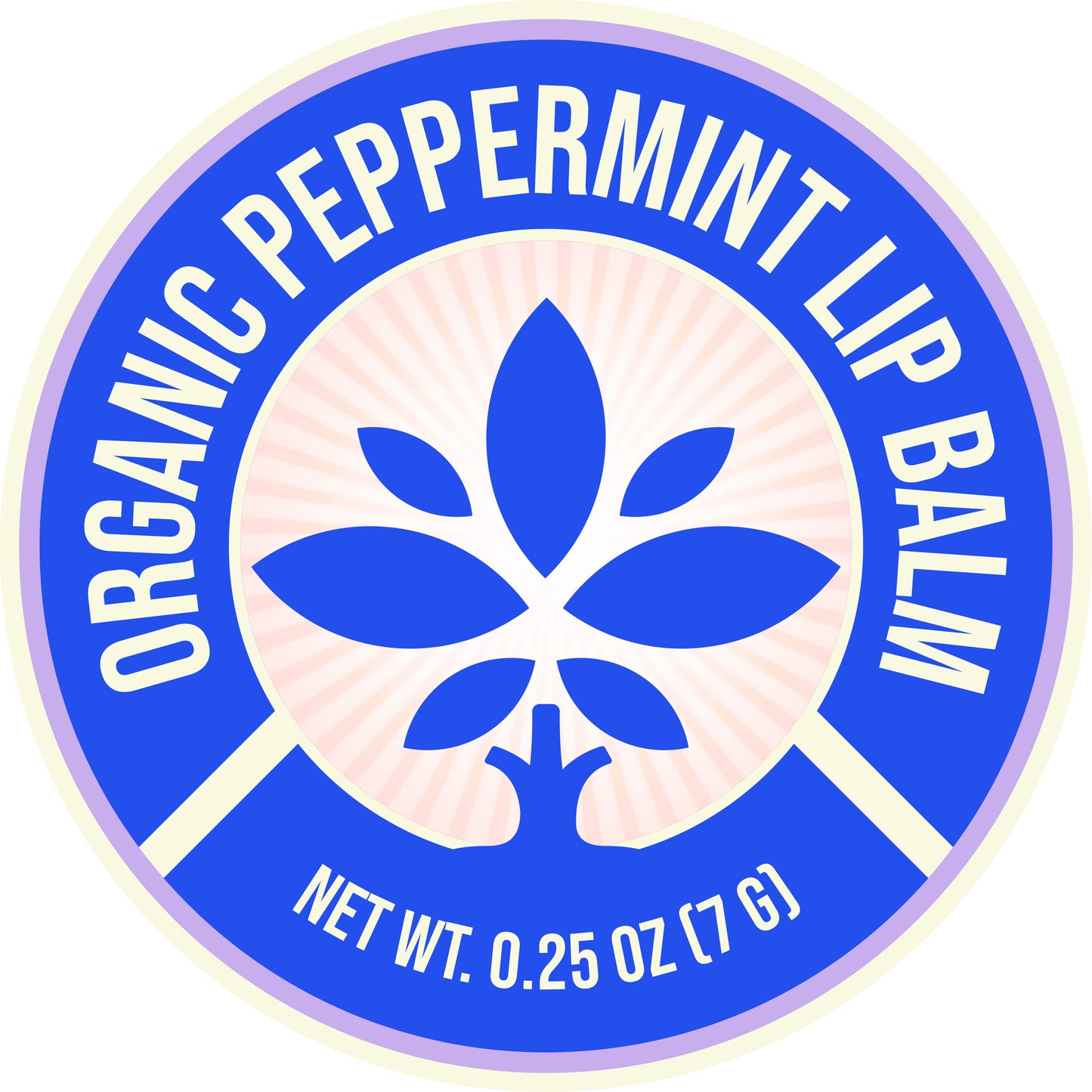 Back To Nature Organic Peppermint Lip Balm – Hydrating & Nourishing for Smooth Lips (0.25 oz / 7 g)